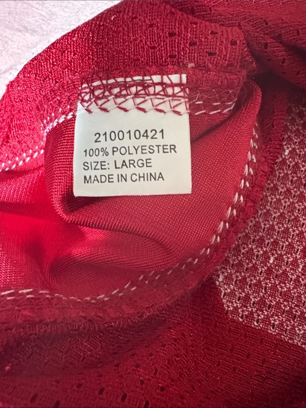 Pets First Red Alabama Pet Jersey